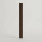 PVC Wall Grille Panel | 108 x 6.5 Inches | Walnut