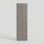 Acoustic Slatted Wood Wall Panel | 2×9 Ft | Grey Oak