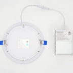 6" LED Slim Recessed Panel Light | Dimmable Pot Light | 5 CCT Options