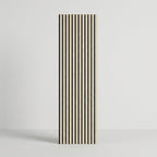 Acoustic Slatted Wood Wall Panel | 2×9 Ft | Light Oak