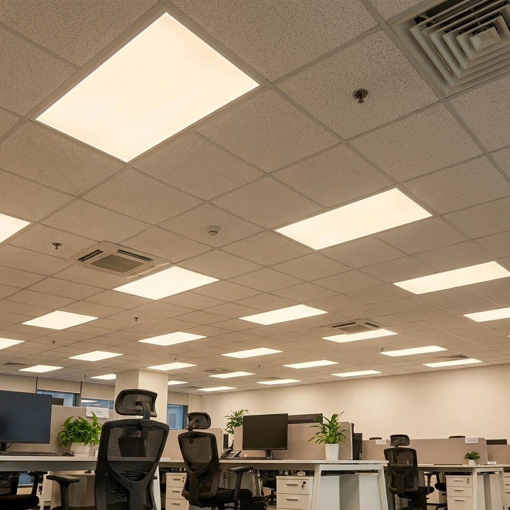 2×4 Ultra Thin LED Flat Panel Ceiling Light | Dimmable | 3CCT