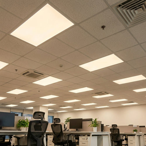2×4 Ultra Thin LED Flat Panel Ceiling Light | Dimmable | 3CCT